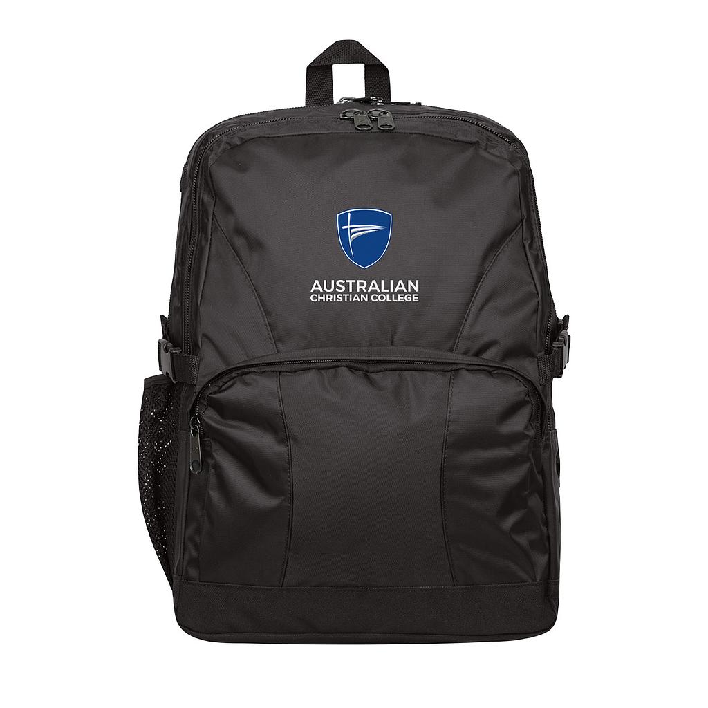 ACC Backpack Large Black 7-12 (O)