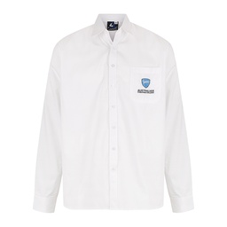 ACC Shirt L/S White Boys 7-12