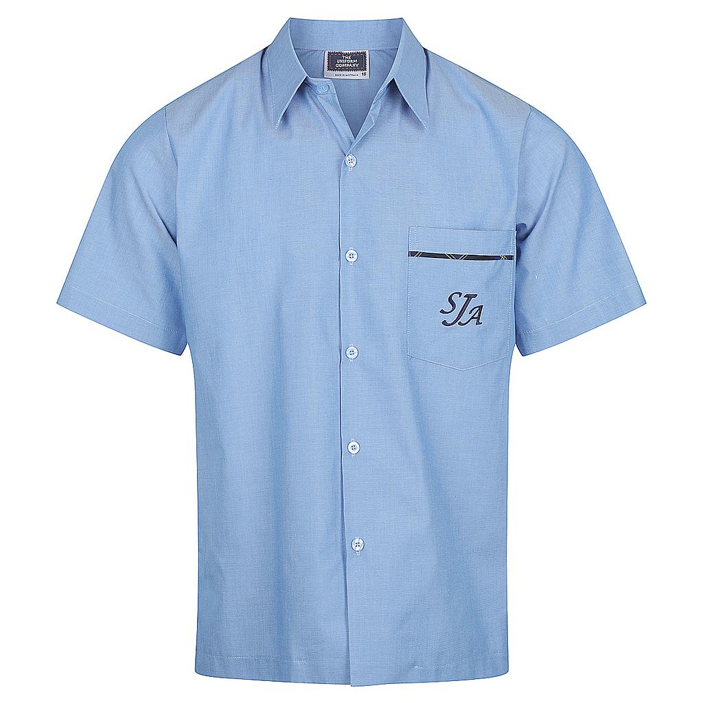 SJA Shirt S/S PC Chambray 7-9 (O)