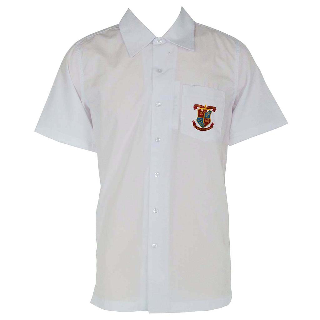 LAS Shirt S/S White (SJ) 7-10 (D)