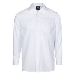 VNC Shirt L/S White Boys 5-12