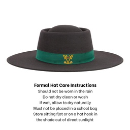 VNC Hat Formal Charcoal 10-12