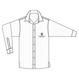 SAC Shirt L/S White K-12