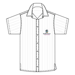 SAC Shirt S/S White K-12