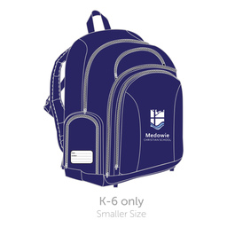 MCS Backpack Navy K-6