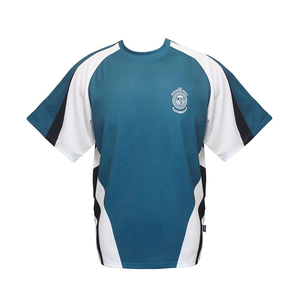 CHS Polo Sports Teal Sublimated